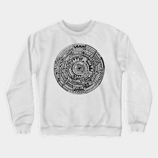 Asymmetry Crewneck Sweatshirt